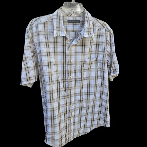 Faded Glory Button Down Shirt Men Size L - Picture 3 of 16